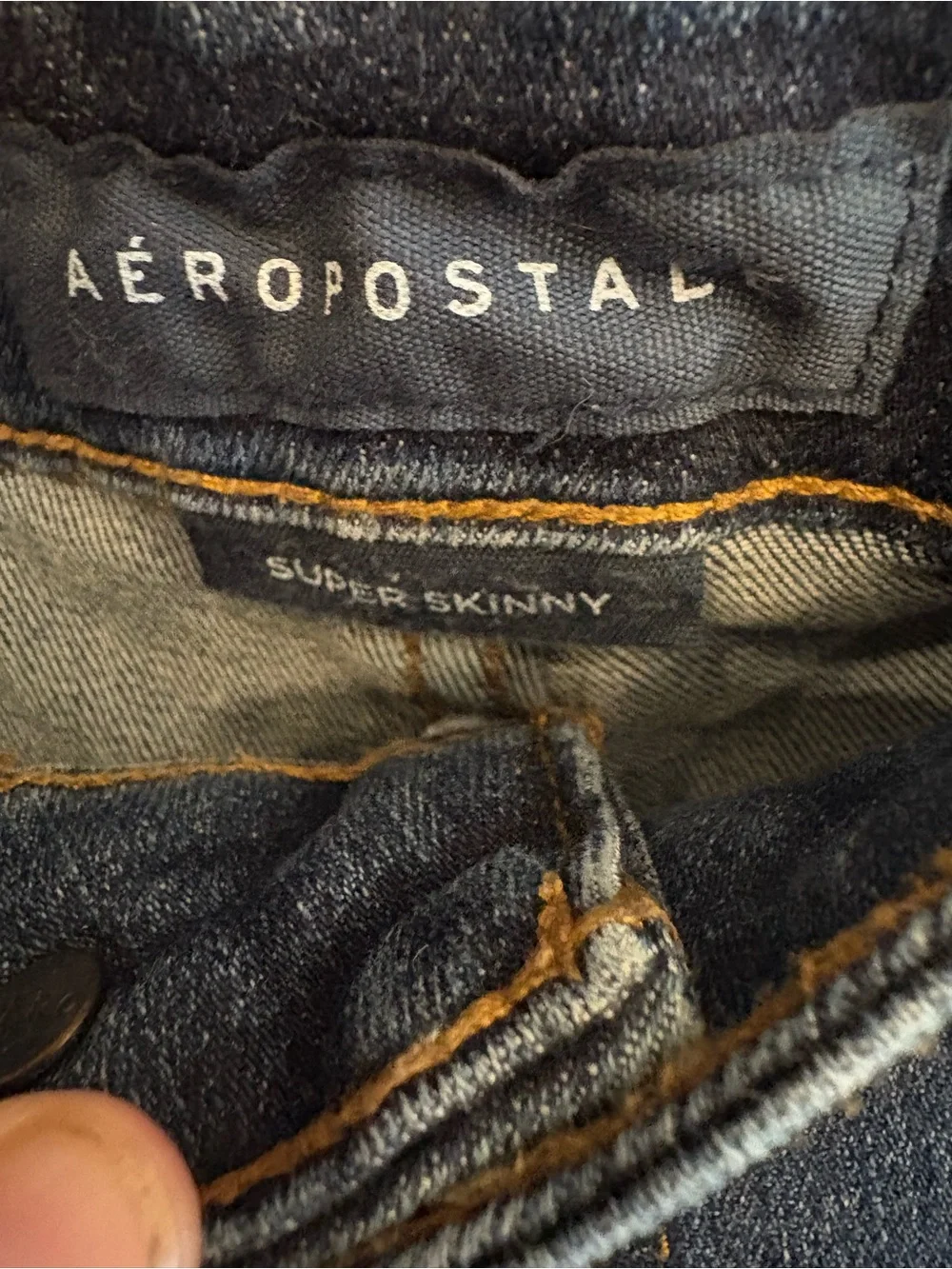 Men's Aero Classic Blue Washed Jeans